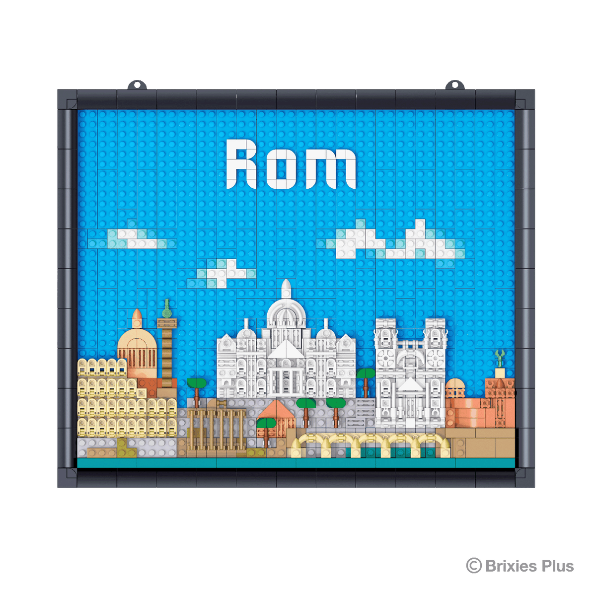 BRIXIES Plus "Skyline Rome" - Rooman siluetti 934