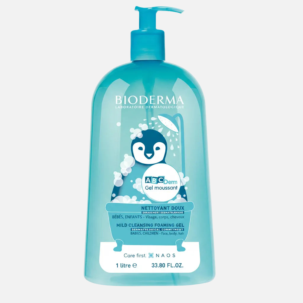 Bioderma ABCDerm Mild Puhdistusgeeli 1000ml