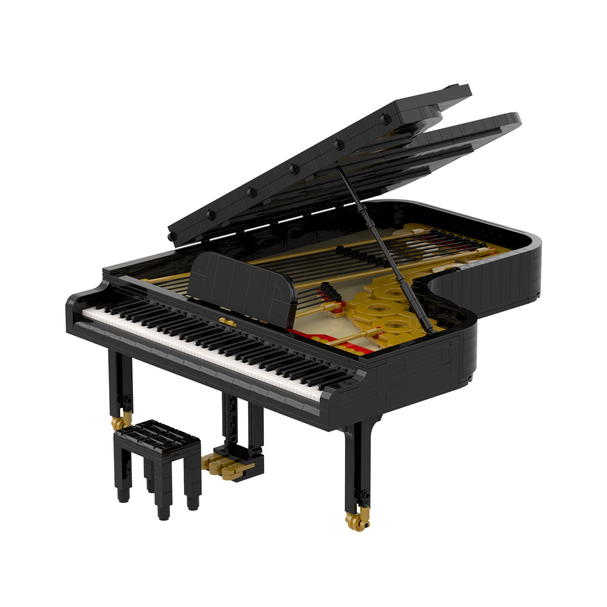 BRIXIES Plus "Piano" - flyygeli 1305