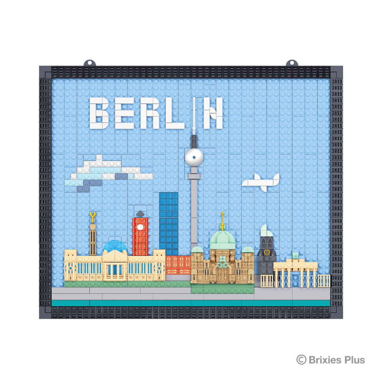 BRIXIES Plus "Berlin Skyline" - Berliinin siluetti 800