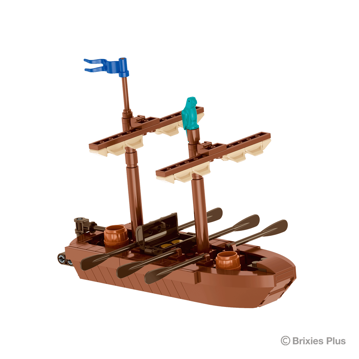 BRIXIES Plus "Pirate Ship Small" 163