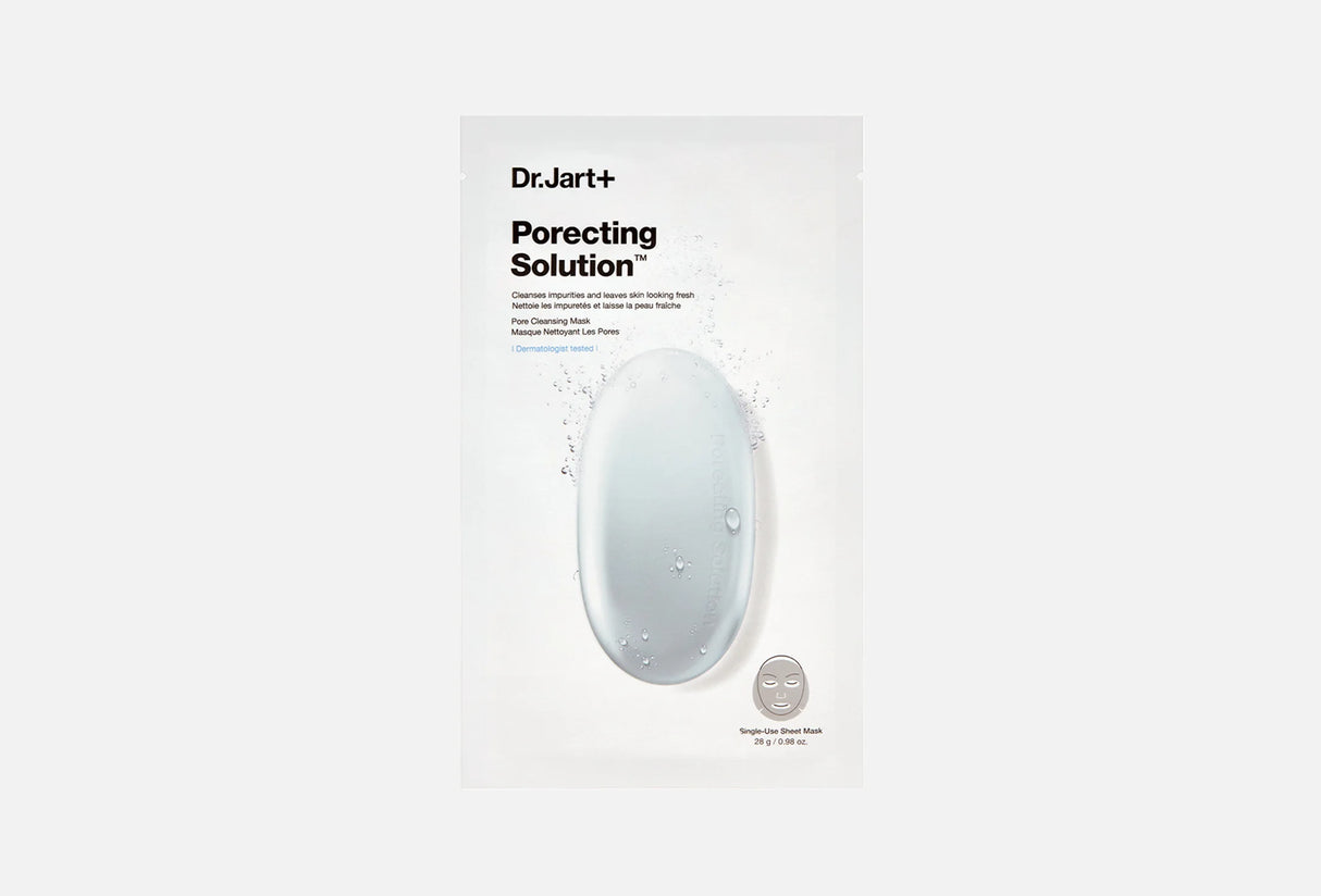 Dr.Jart+ Dermask Porecting Solution Cleansing Mask with Activated Charcoal 28 g, 1 kpl