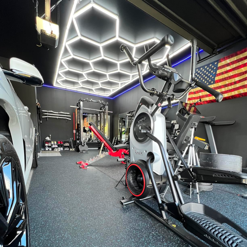 14 Hexagon LED-valo + kehikko, 6500K, Ei himmennettävä