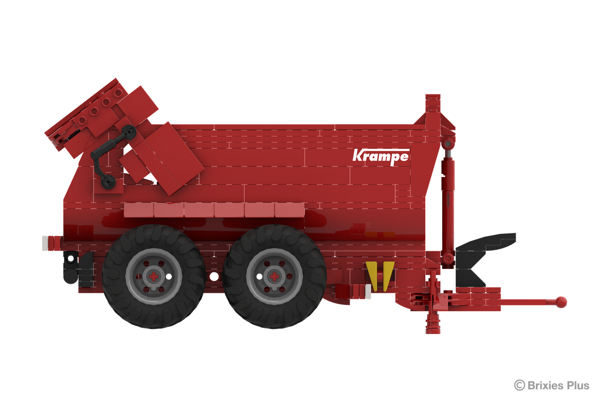 BRIXIES Plus "Krampe Halfpipe Dump Truck in the Gift Box" - tipping trailer 405