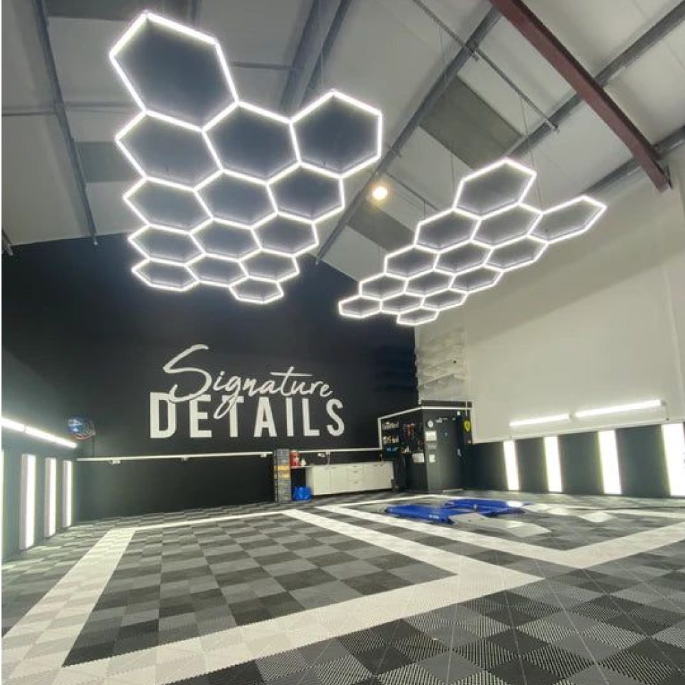 14 Hexagon LED light, 6500K, Non-dimmable