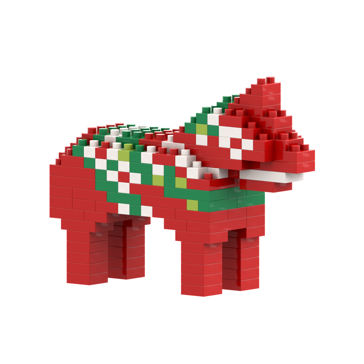 BRIXIES Dala horse 175