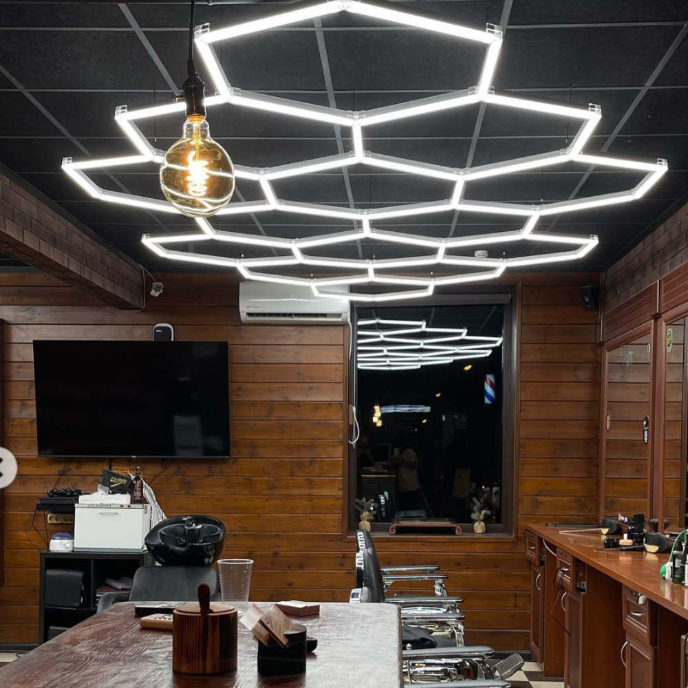 14 Hexagon LED light, 6500K, Non-dimmable