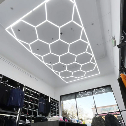 15 Hexagon LED light + frame