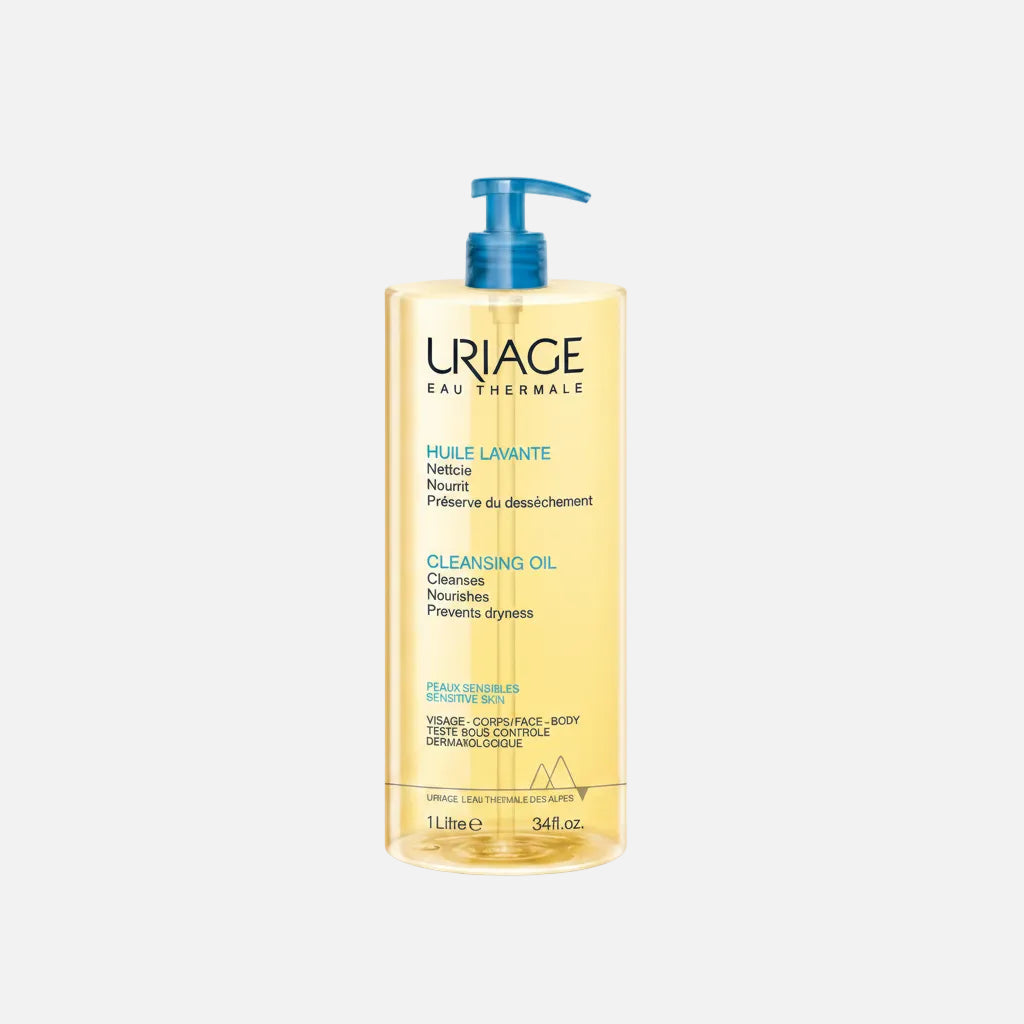 Uriage Cleansing Oil 1000ml For Face and Body