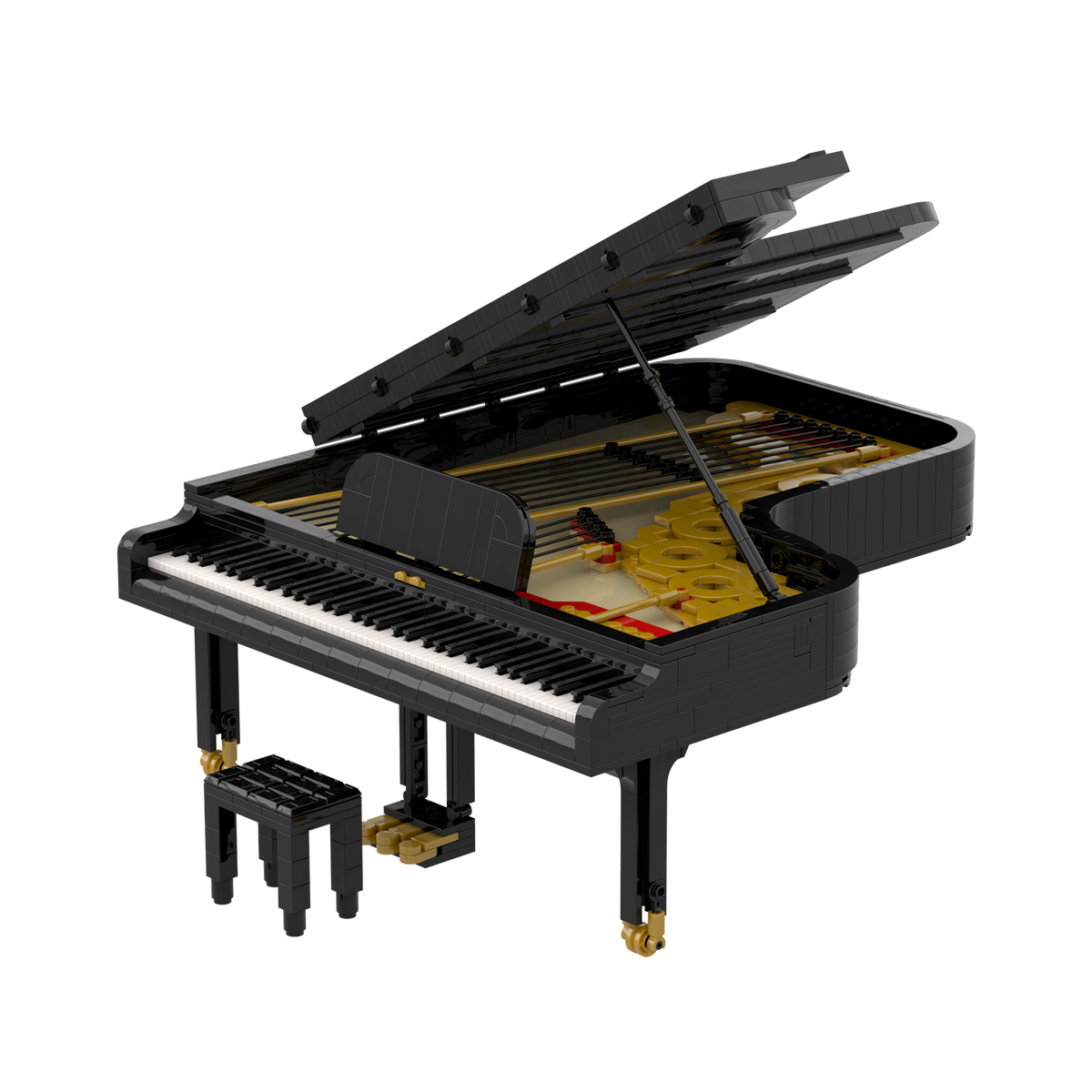BRIXIES Plus "Piano" - flyygeli 1305
