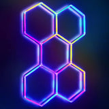 5 RGB Hexagon lamp