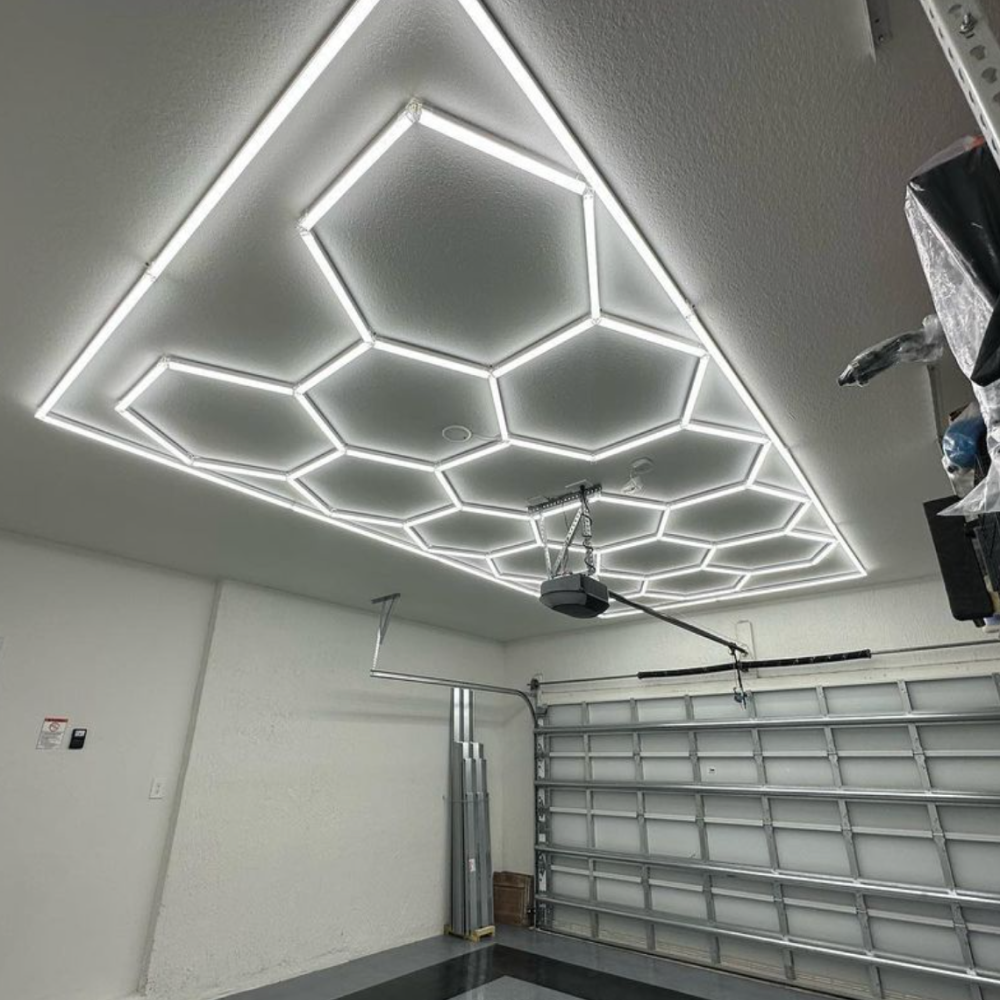 15 Hexagon LED light + frame