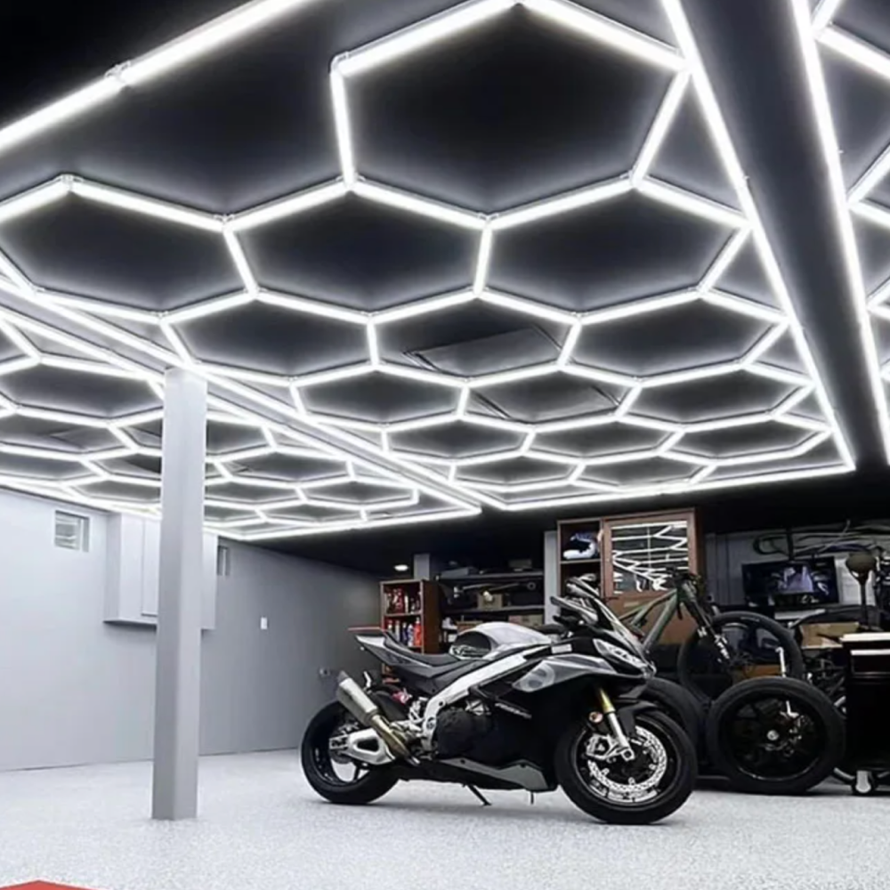 15 Hexagon LED light + frame