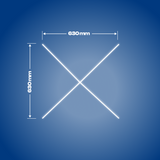 X-malli-63cmx63cm - Stylebox