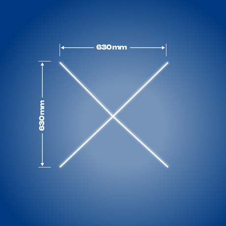 X-malli-63cmx63cm - Stylebox