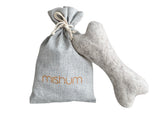 Felt Bone for Dogs – 100% Natural Wool | Durable Dog Toy 1 pc