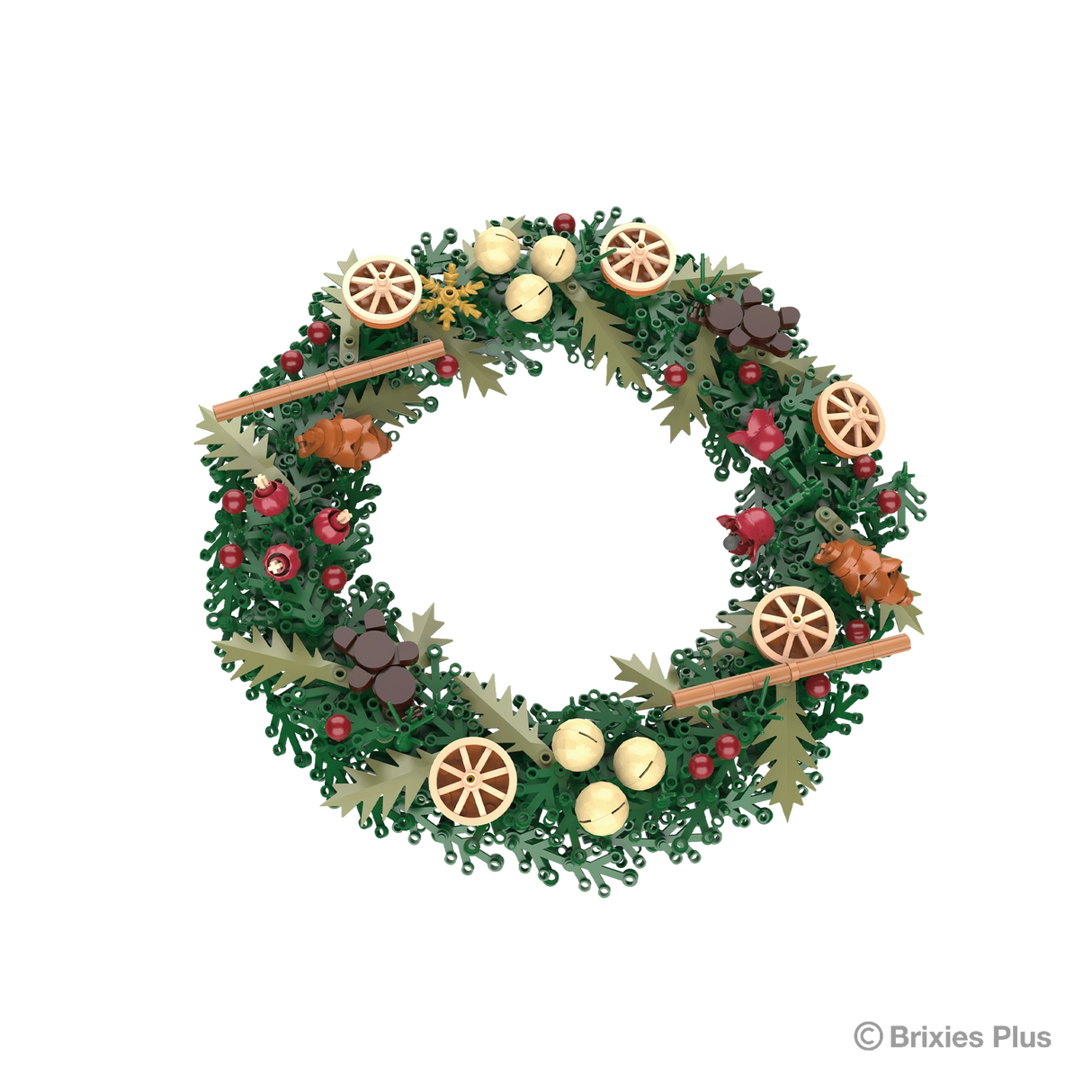 BRIXIES Plus "Christmas Wreath" - Christmas wreath 795