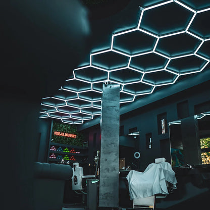 14 Hexagon LED light